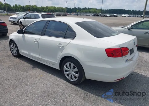 2012 Volkswagen Jetta 2.5L Se из США, поврежденный, VIN 3VWDP7AJXCM311284